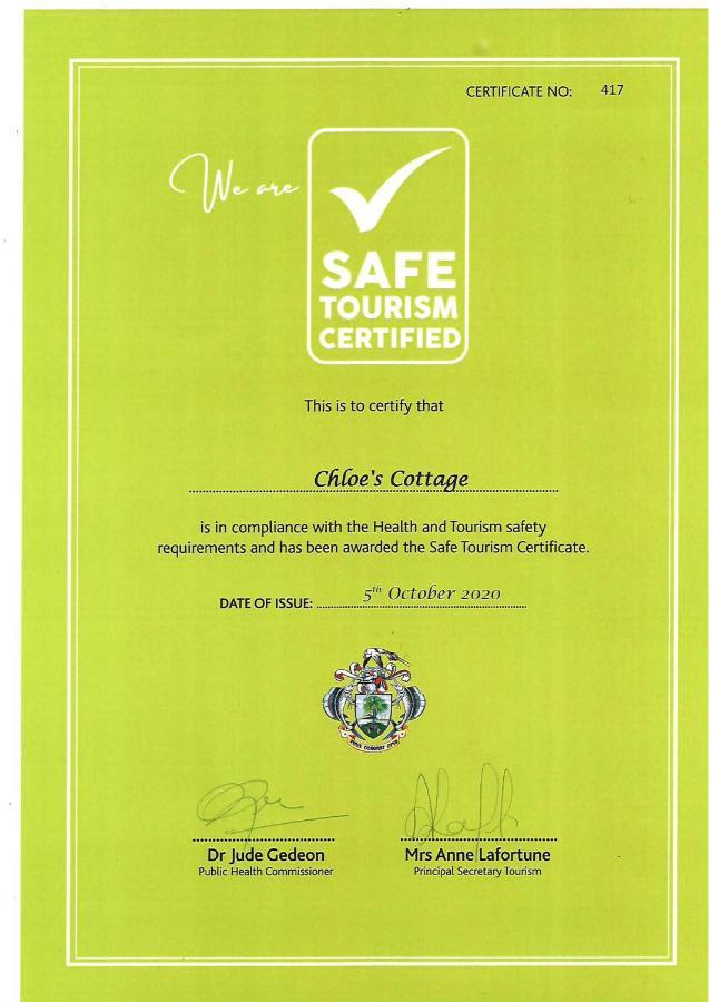 Chloe'S Cottage Self-Catering La Digue Exterior foto
